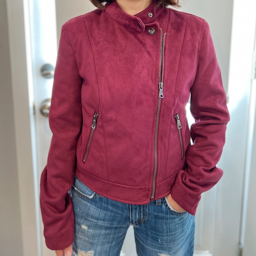 Banana Republic suede jacket